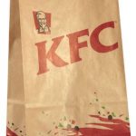 Premium EcoWraps - KFC Brown Kraft Paper Bags 8.5x4.5x13 Inches