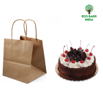 Cake Box Paper Bags | 10x10x8 IN