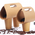 Disposable Coffee Cup Holder- Single Cup/Glass