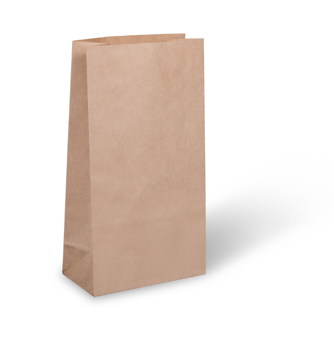 Brown Plain Flat Bottom Paper Bag Capacity 500gm 1kg 2kg