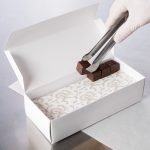 Chocolate Box - 8" x 3" x 2.5" White 1-Piece 2 lb.