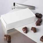 Chocolate Box - 7" x 3 1/2" x 2" White 1 1/4 lb. 1-Piece