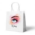 Cosmetics Paper Bags| 8x4x10 IN