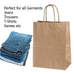 Shopping Paper Bags - 12 x 4 x 16 Inches - Best Paper Bags Manufacturer and Paper Bags Exporter in India