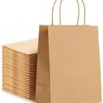 Kraft Paper Bags 9x3x13 Inches