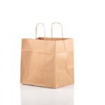 Cake Box Paper Bags - 8 x 8 x 8 Inches - Best Paper Bags Manufacturer and Paper Bags Exporter in India