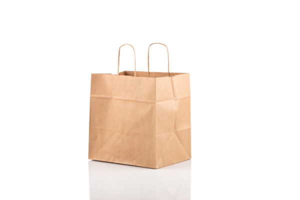 Cake Box Paper Bags - 8 x 8 x 8 Inches - Best Paper Bags Manufacturer and Paper Bags Exporter in India