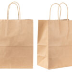 Buy Kraft Paper Shopping Bags - 12 x 5 x 16 Inches - Best Paper Bags Manufacturer and Paper Bags Exporter in India