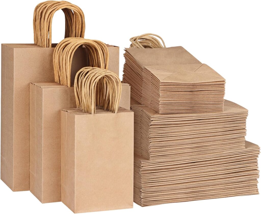 Brown Paper Bags - 11x11x9 Inches - Cake Paper Bags