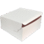 white cake box 10x10x5 inches