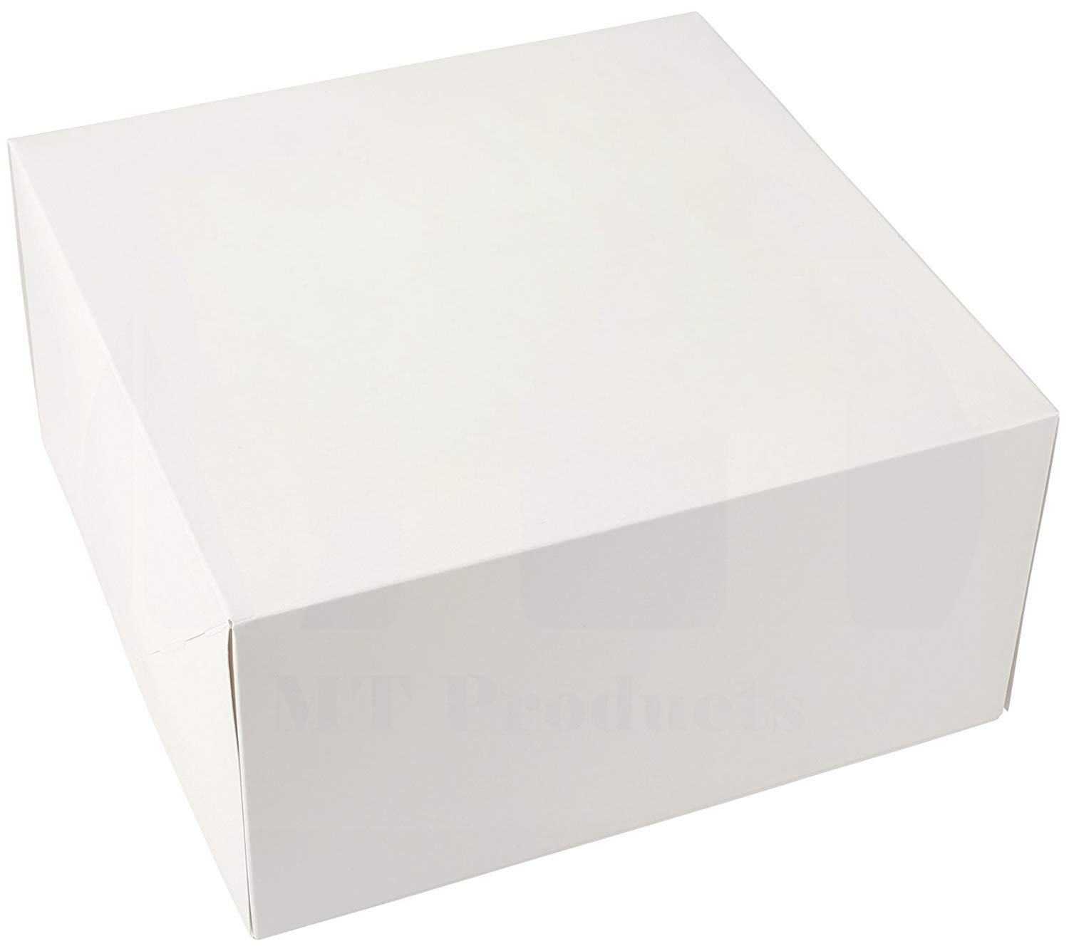 Cake-Box-1 White Cake Box 10x10x5 Inches – 1 KG Cake Box | Premium Bakery Packaging - Image 1