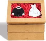 Kraft 6×3×2 Inch Cookie Boxes With Window Pack of 20 Piece - Image 2